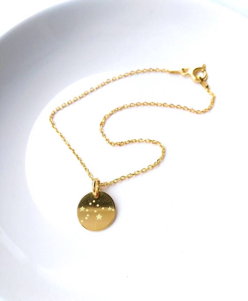 Armband ~ „star Sign" 925Er Silber Vergoldet von Edelschnitte