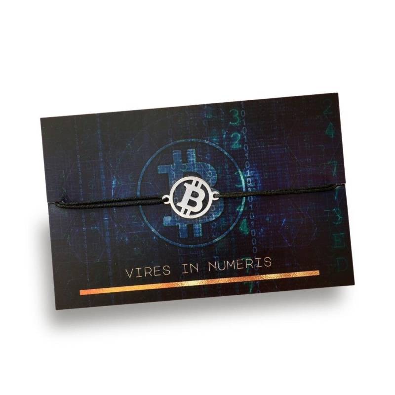Armband "Bitcoin" 925Er Silber von Edelschnitte