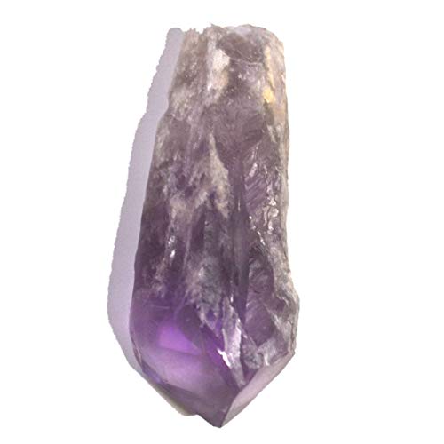 Amethyst Edelstein-Schmuck Anhänger | Naturspitze Amethyst-Kristall | Lila Heilstein Kettenanhänger für Damen und Herren von Edelsteinartikel