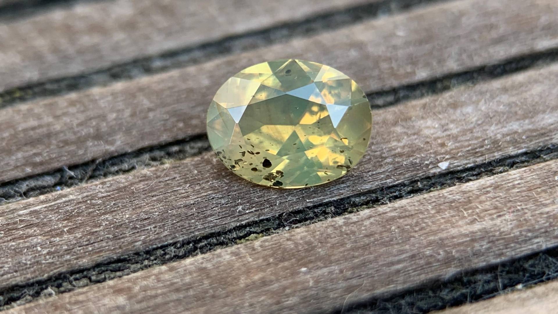 0.79Ct. Natürlicher Gelber Saphir | Natural Yellow Sapphire Ilakaka Madagaskar Edelstein Jewelry Schmuck Gem Gemstone # 1393 von EdelsteineErzgebirge