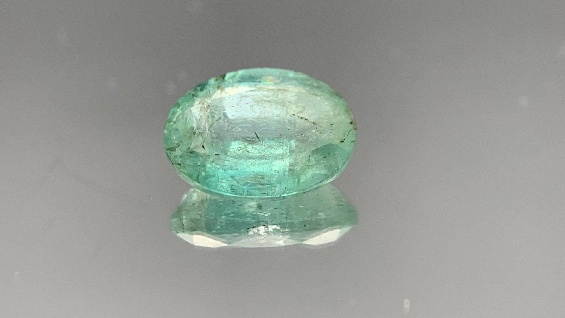 1.14Ct. Natural Emerald Beryl | Natürlicher Smaragd Beryll Ethiopia 8.0x6.0 Gemstone Edelstein Jewelry Gem #1056 von EdelsteineErzgebirge
