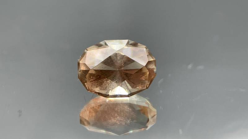 2.24Ct. Oregon Sunstone | Usa Custom Cushion Cut Sonnenstein Natürlicher Edelstein Jewelry Natural Gemstone #1046 von EdelsteineErzgebirge