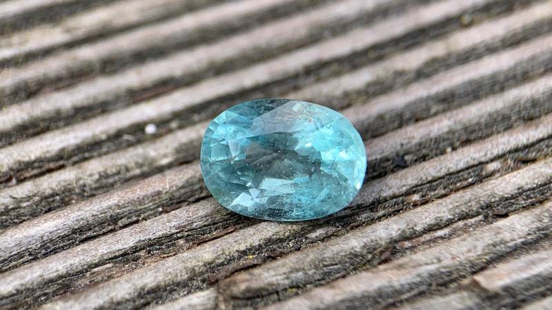 3.02Ct. Natürlicher Grüner Beryll | Natural Green Beryl Afrika 10.5x8 Gemstone Edelstein Jewelry Gem Collector Stone #1057 von EdelsteineErzgebirge