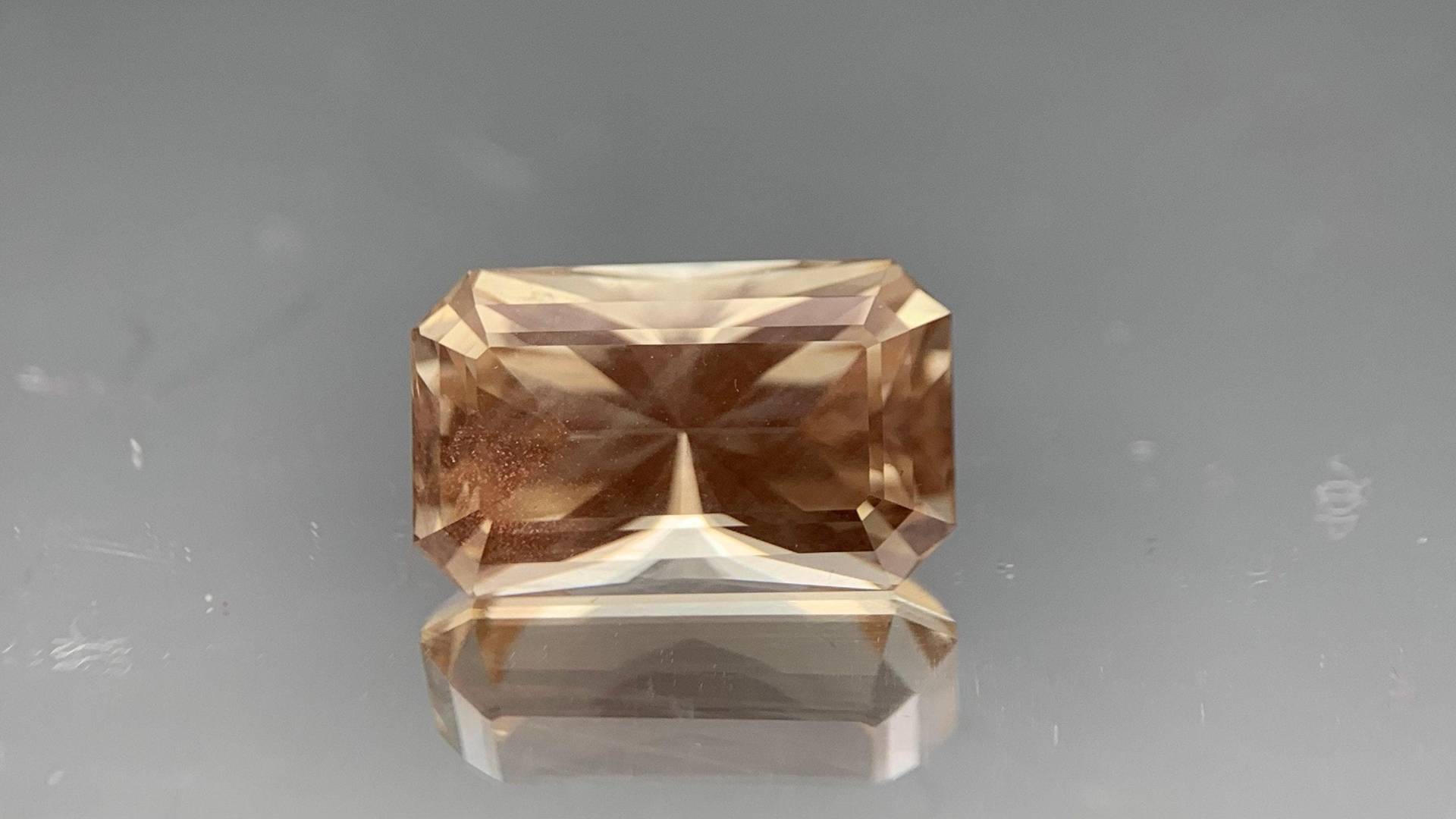 4.18Ct. Natural Oregon Sunstone Usa | Custom Octagon Cut Natürlicher Sonnenstein Edelstein Gemstone Jewelry Gem #1052 von EdelsteineErzgebirge