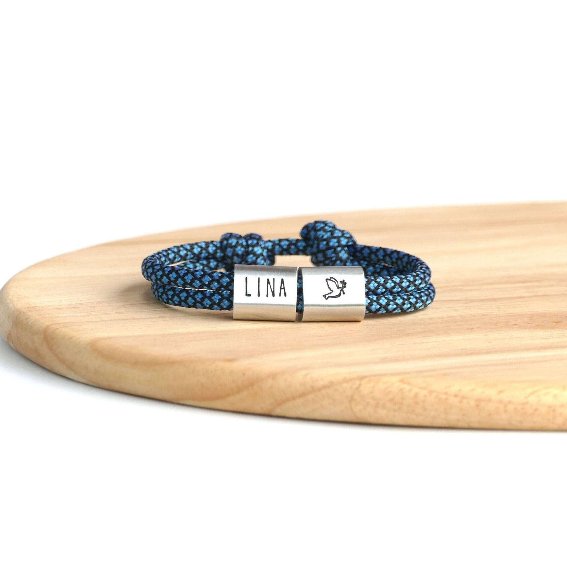Kommunion Armband Taube Personalisiert Mit Gravur Handgestempelt Zur Konfirmation, Taufe, Firmung Kommunion Armband Taube Personalisiert Mit Gravur Handgestempelt Zur Konfirmation, Taufe, Firmung von EdelundTau
