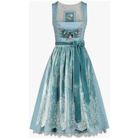 Edelweiß  - Dirndl midi mit Samtschürze | Damen (34) von Edelweiß