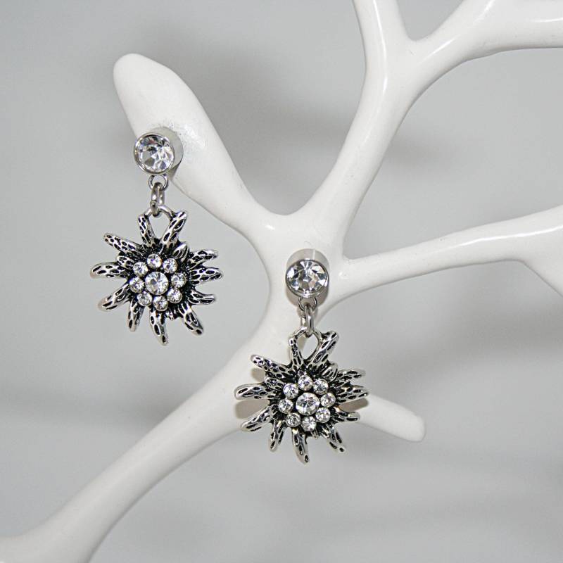Edelweiß Ohrhänger - Handgemachter Trachtenschmuck Aus Österreich | Symbol Für Stärke Und Liebe Geschenkidee von Edelweiss51Jewelry