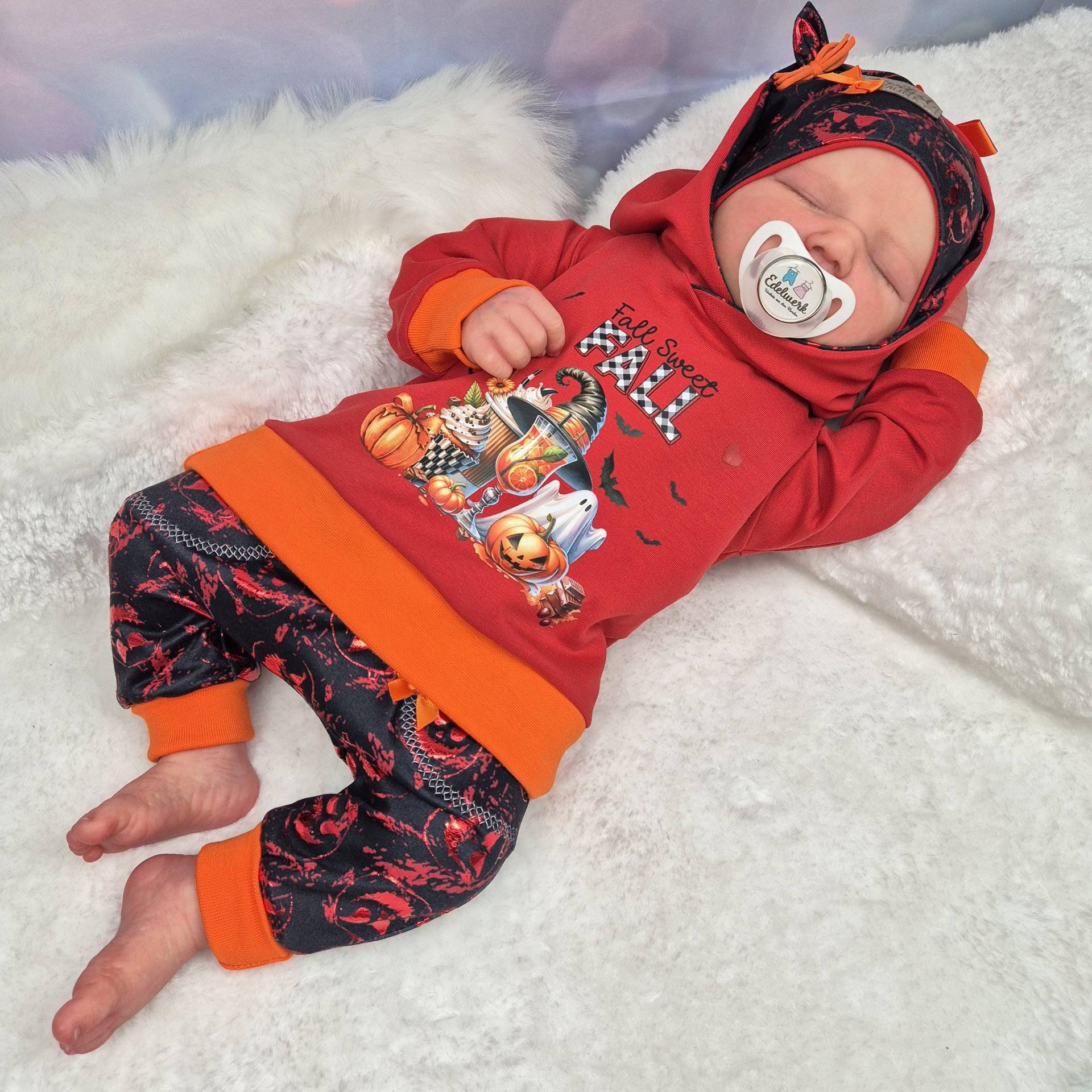 Baby Set Gr 50/56 Mütze Hoodie Und Hose von Edelwerk2018