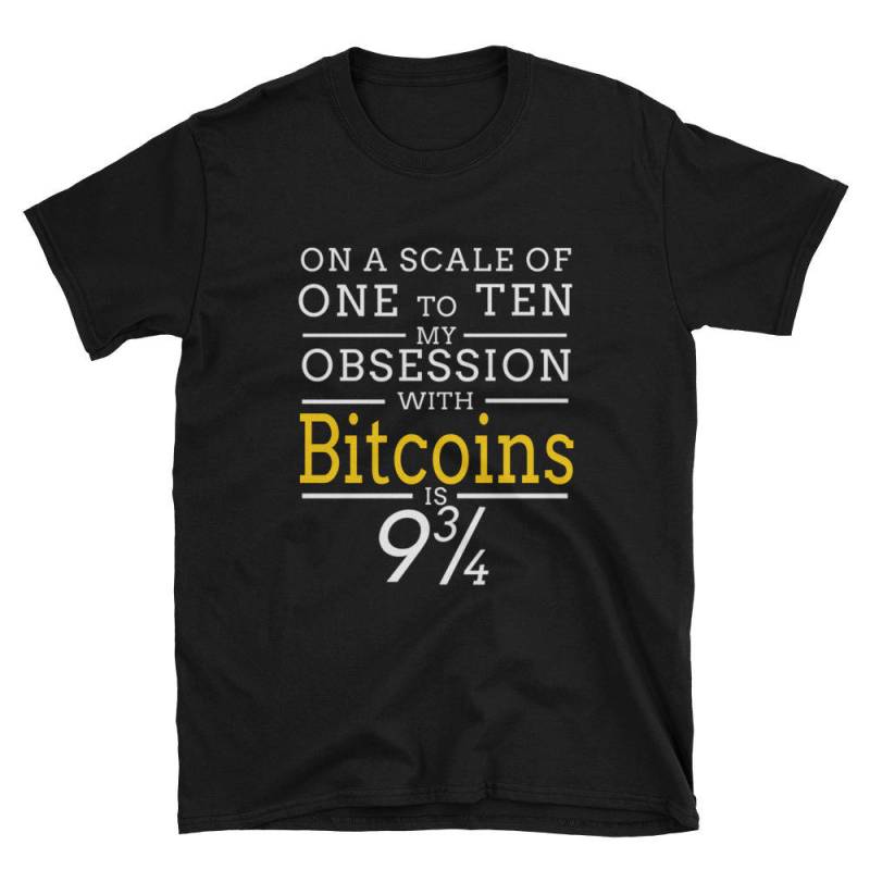 Humorvolle Bitcoin T-Shirt Für Bitcoin-Fanatiker von EdenDesignGiftShop