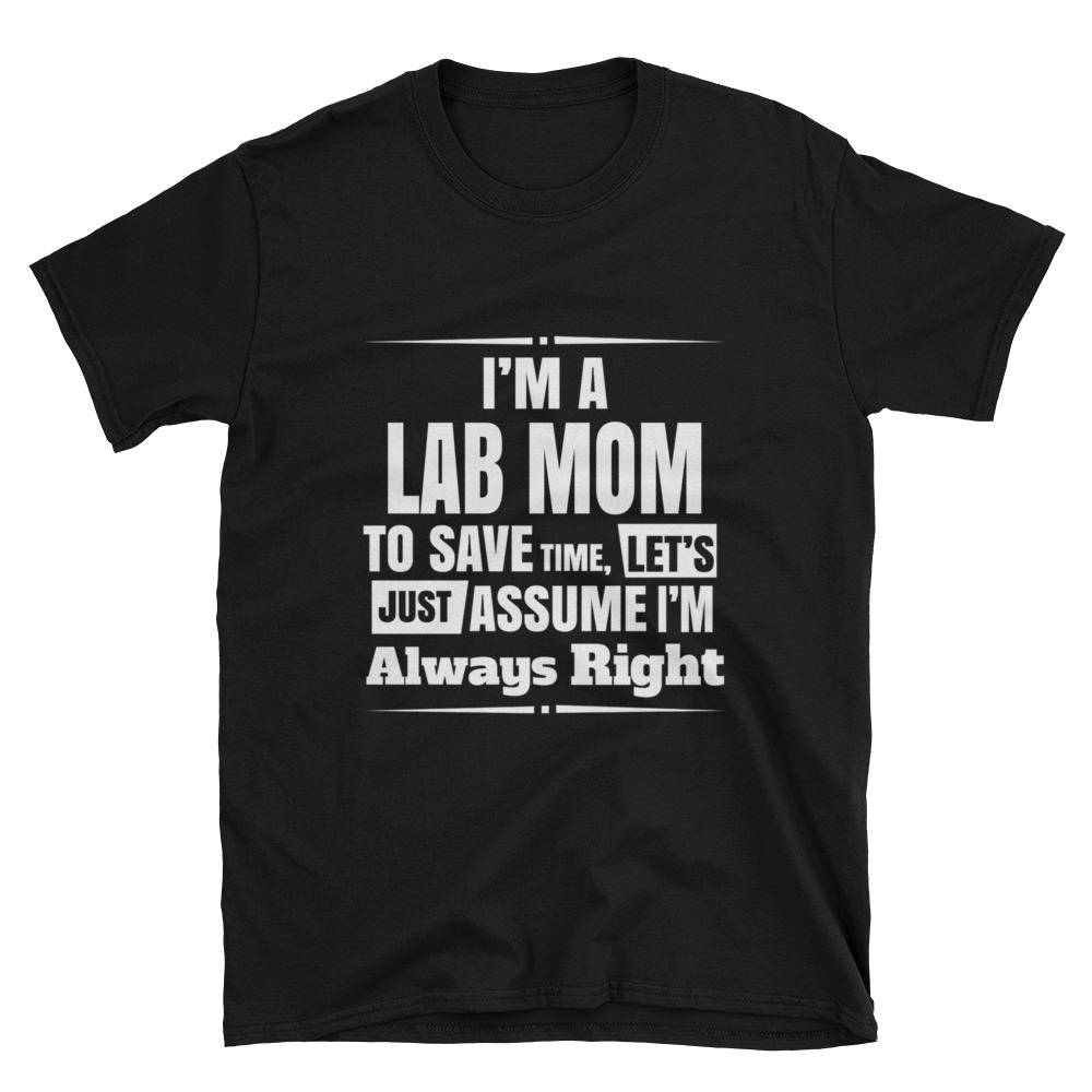 Humorvolle Lab Mom T-Shirt Für Labrador Besitzer - Ein Labrador-Liebhaber-Shirt Humorvolle Lab Mom T-Shirt Für Labrador Besitzer - Ein Labrador-Liebhaber-Shirt von EdenDesignGiftShop