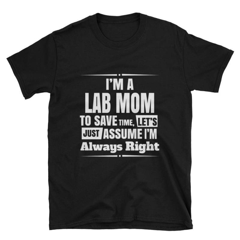 Humorvolle Lab Mom T-Shirt Für Labrador Besitzer - Ein Labrador-Liebhaber-Shirt Humorvolle Lab Mom T-Shirt Für Labrador Besitzer - Ein Labrador-Liebhaber-Shirt von EdenDesignGiftShop