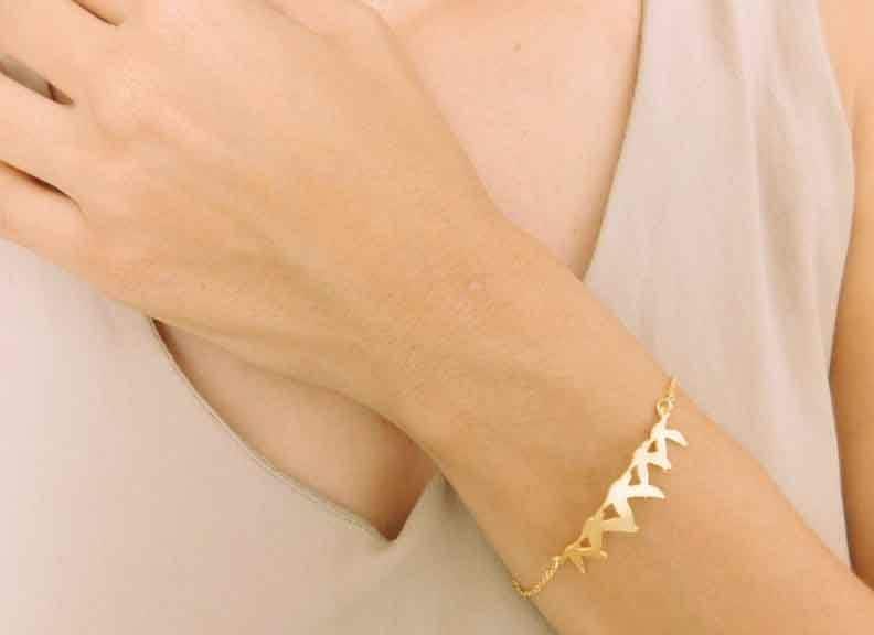 Zierliche Gold Vögel, Gold-Armband, Vogel-Armband, Geschichtet, Zierliche Armband, Vergoldet Armband Zierliche Gold Vögel, Gold-Armband, Vogel-Armband, Geschichtet, Zierliche Armband, Vergoldet Armband von EdenJewelries