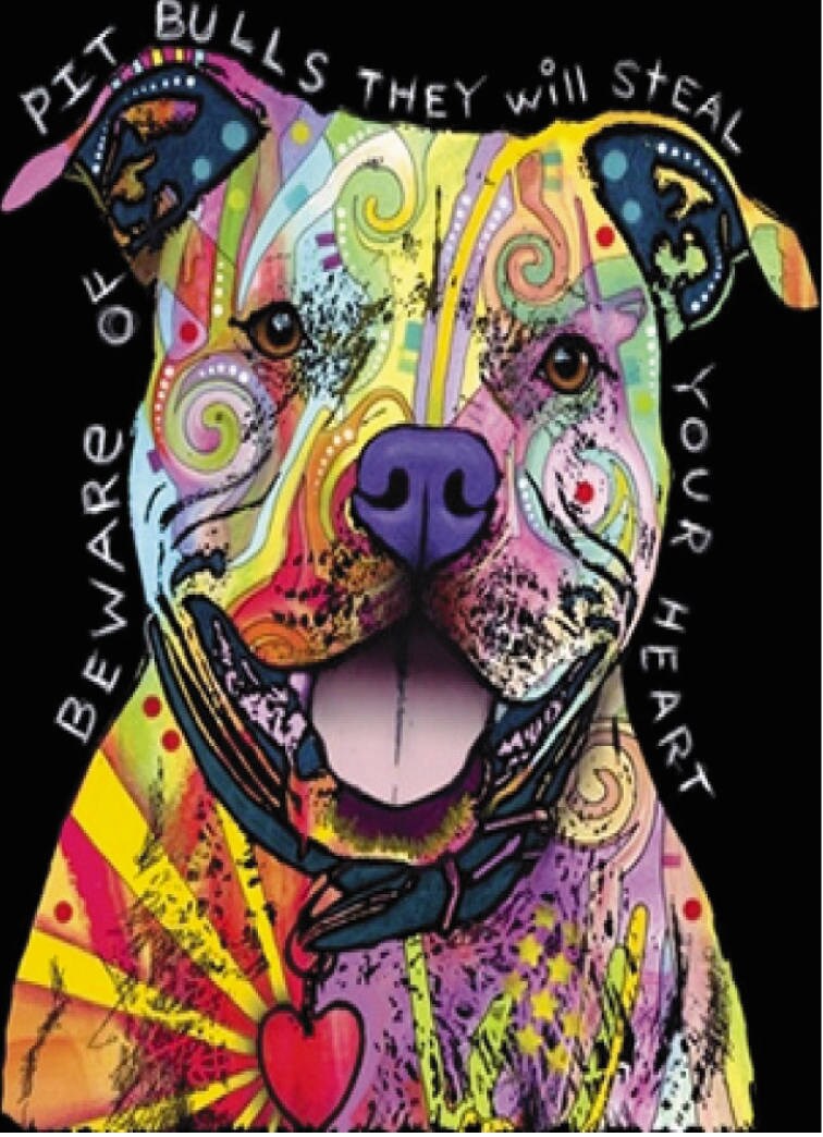 Hüten Sie Sich Vor Pitbulls von EdenOutdoor