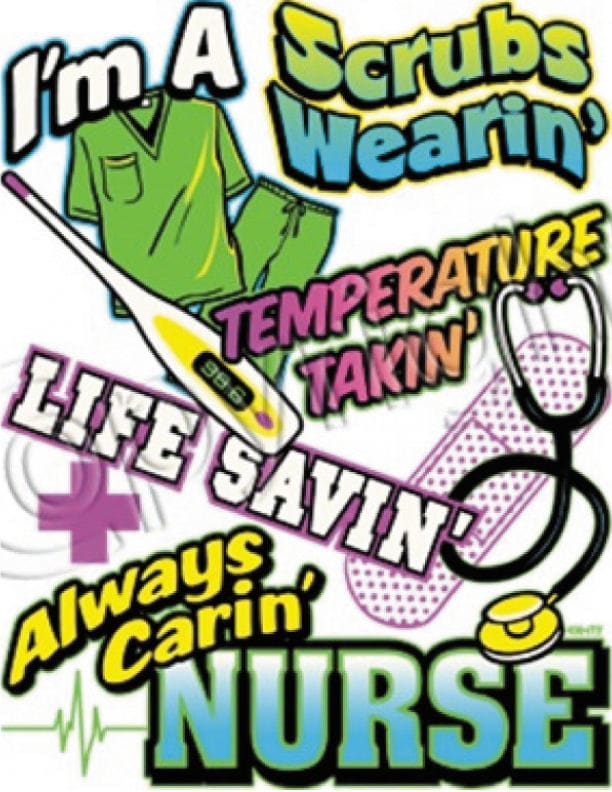 Schrubben Sie Lieben Krankenschwester Schrubben Sie Lieben Krankenschwester von EdenOutdoor