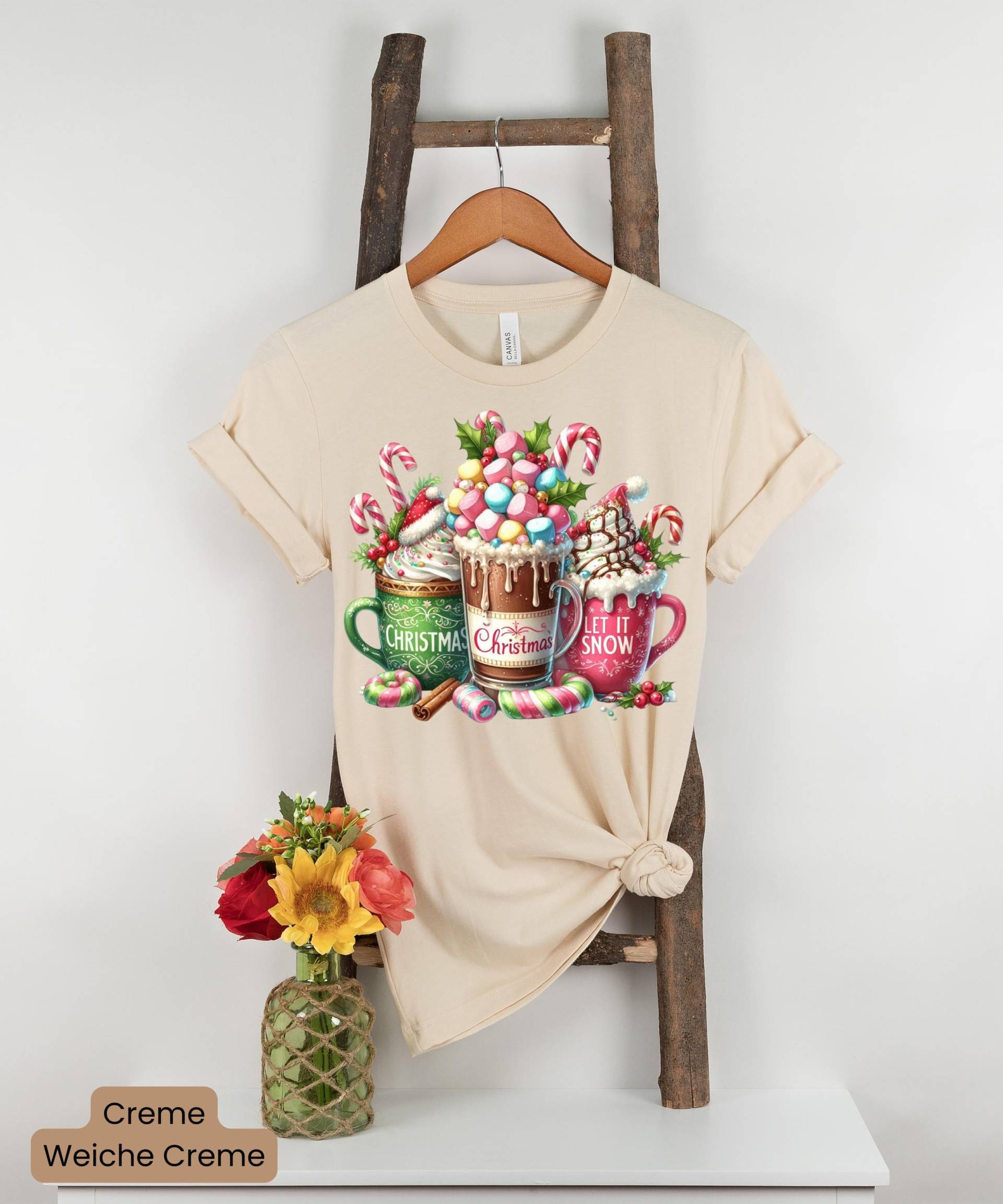 Weihnachts T-Shirt - Bequemes Xmas Shirt Für Damen & Herren Lustige Geschenkidee Winter Outfit Weihnachten 2025 von EdenSphere