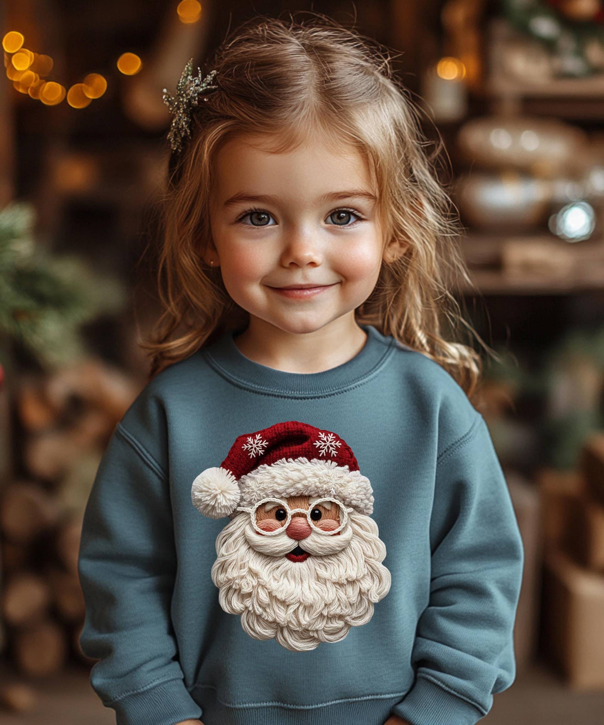 Weihnachtspullover Kinder - Festliches Advents-Pullover Shirt Für Jungen & Mädchen Zu Weihnachten von EdenSphere