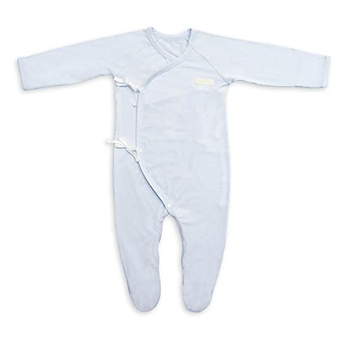 Edenswear: Baby Body Button Down - Blau - 12-18 Monate/ 80 cm von Edenswear