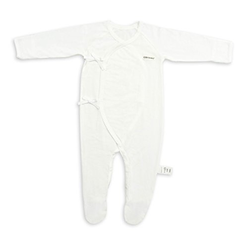 Edenswear: Baby Body Button Down - Weiß - 12-18 Monate/ 80 cm von Edenswear