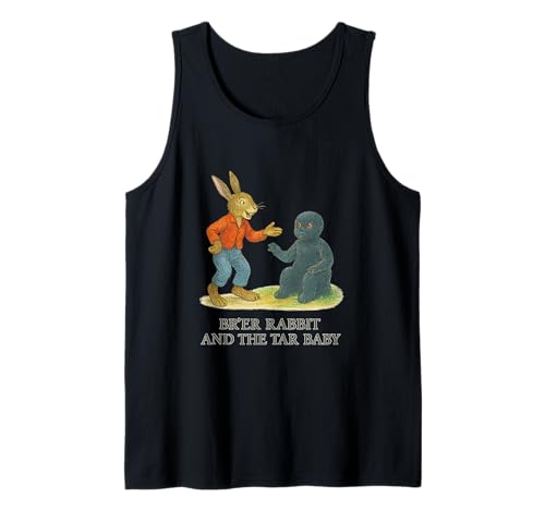 Br'er Rabbit and The Tar Baby Classic American Folklore Tank Top von Edgar Allan Poets