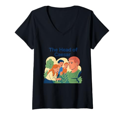 Damen Der Kopf von Caesar Kenneth Grahame Dream Days Classic T-Shirt mit V-Ausschnitt von Edgar Allan Poets