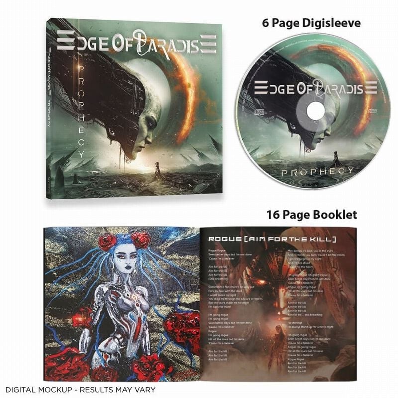 Edge Of Paradise Prophecy CD multicolor Edge Of Paradise Prophecy CD multicolor von Edge Of Paradise