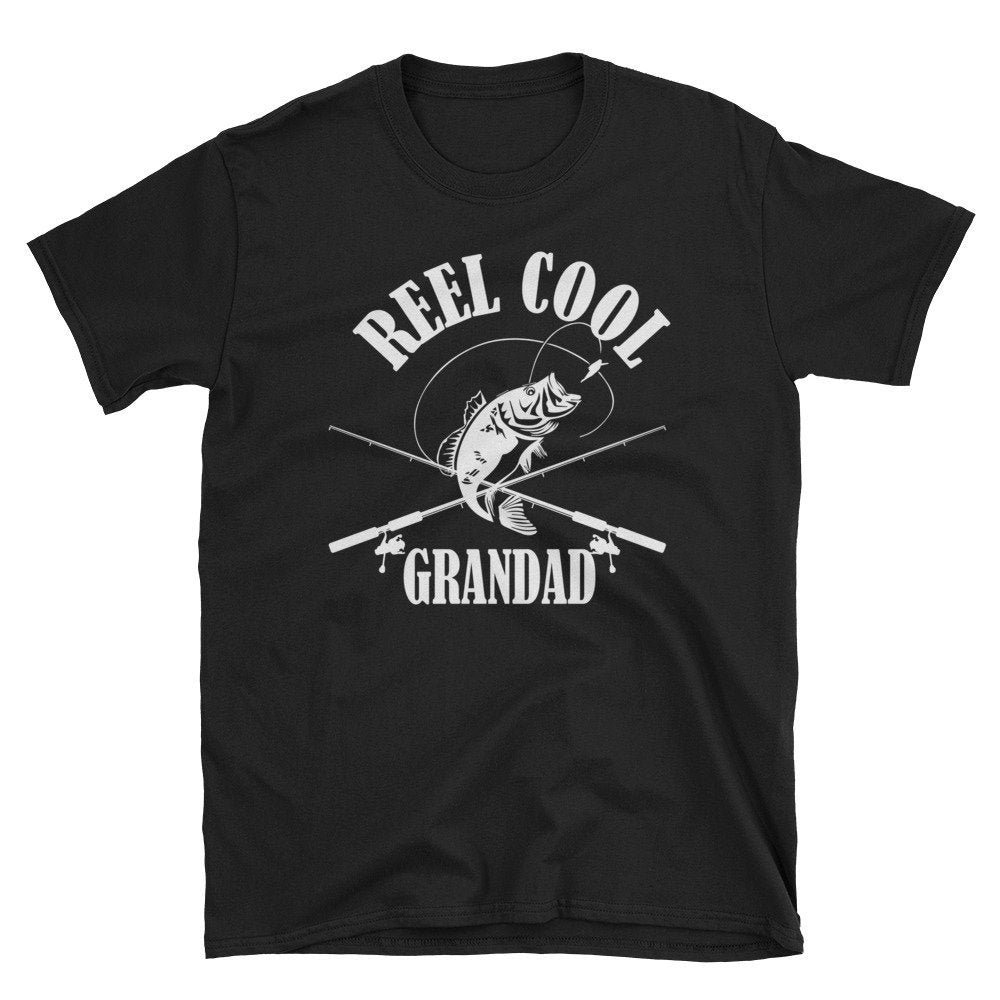 Reel Cool Grandad Shirt-Fishing Gift Vatertag Short-Sleeve Unisex T-Shirt von EdgyShop