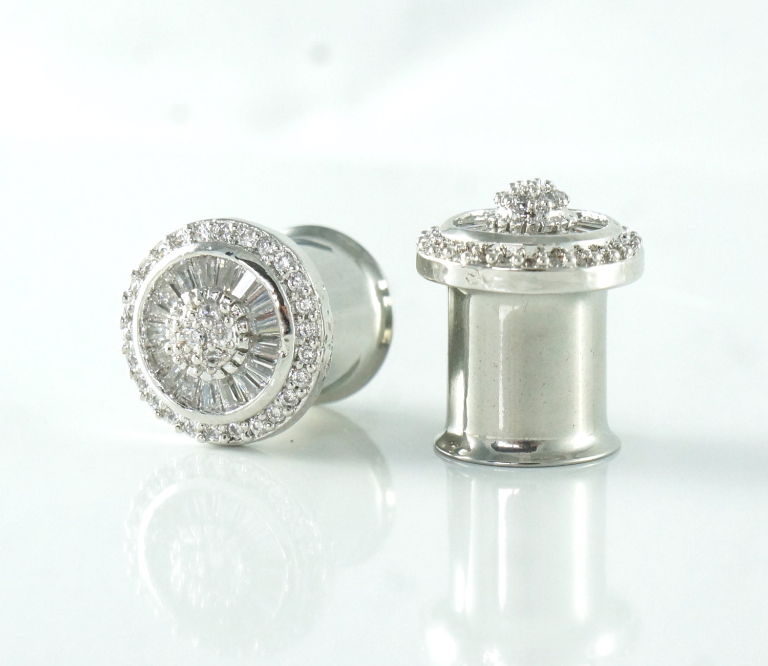 Hochzeit Plugs Elegante Diamanten Stecker von EdgySister