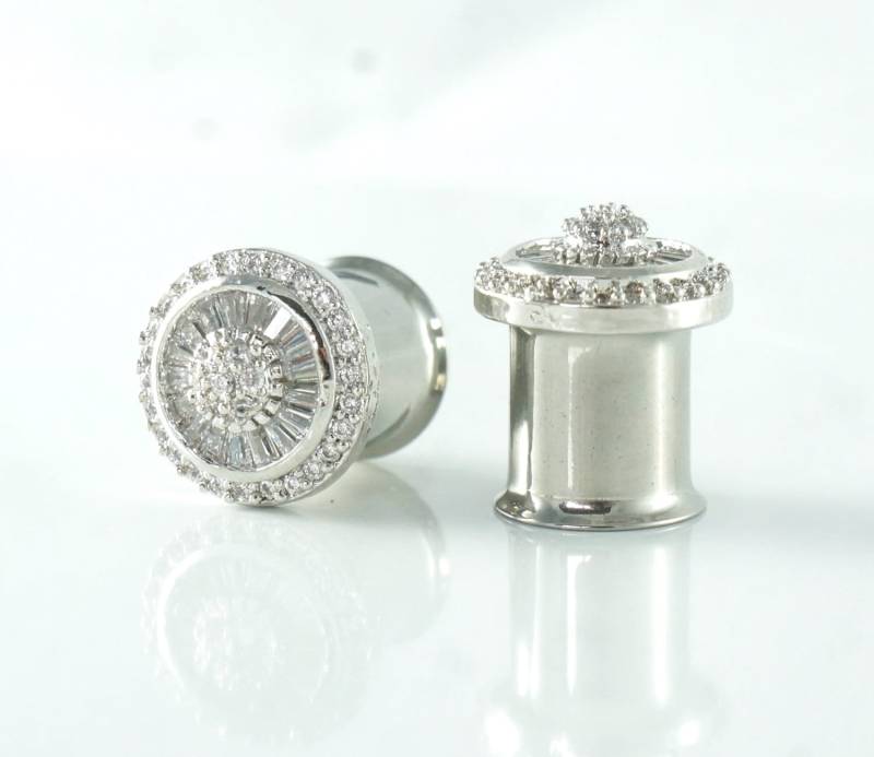 Hochzeit Plugs Elegante Diamanten Stecker von EdgySister