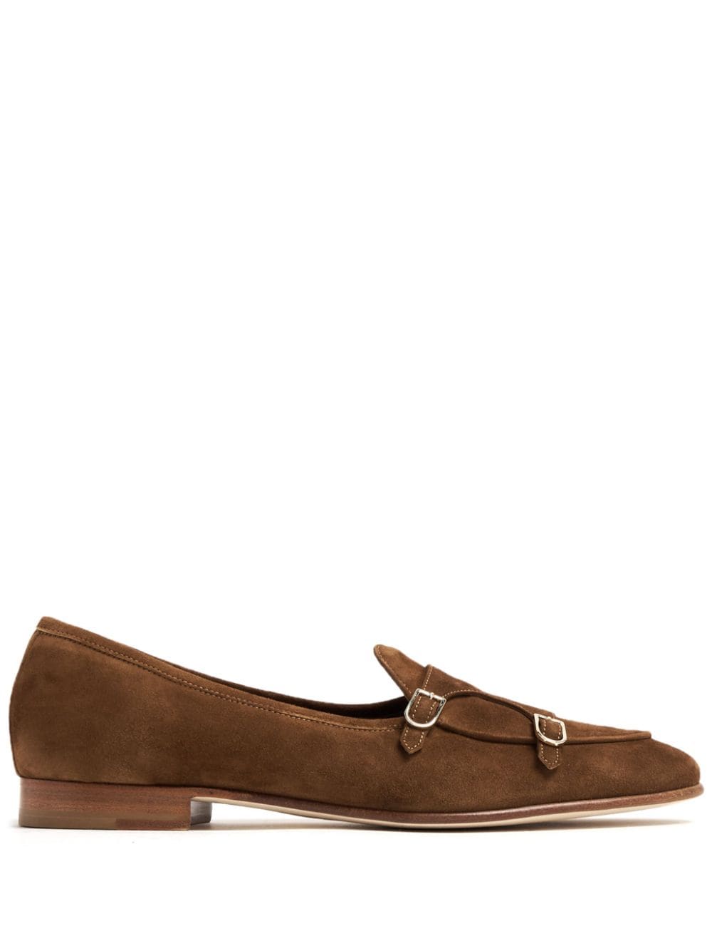 Edhen Milano Brera Monk-Schuhe aus Wildleder - Braun von Edhen Milano