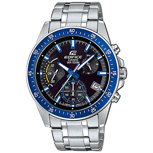 EDIFICE HerrenArmbanduhr Analog Quarz Edelstahl EFV-540D-1A2VUEF von Edifice