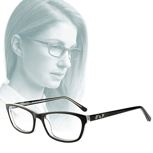 Edison & King Fröhlich Feminine Lesebrille Joy (Schwarz, 1.00 dpt) von Edison & King