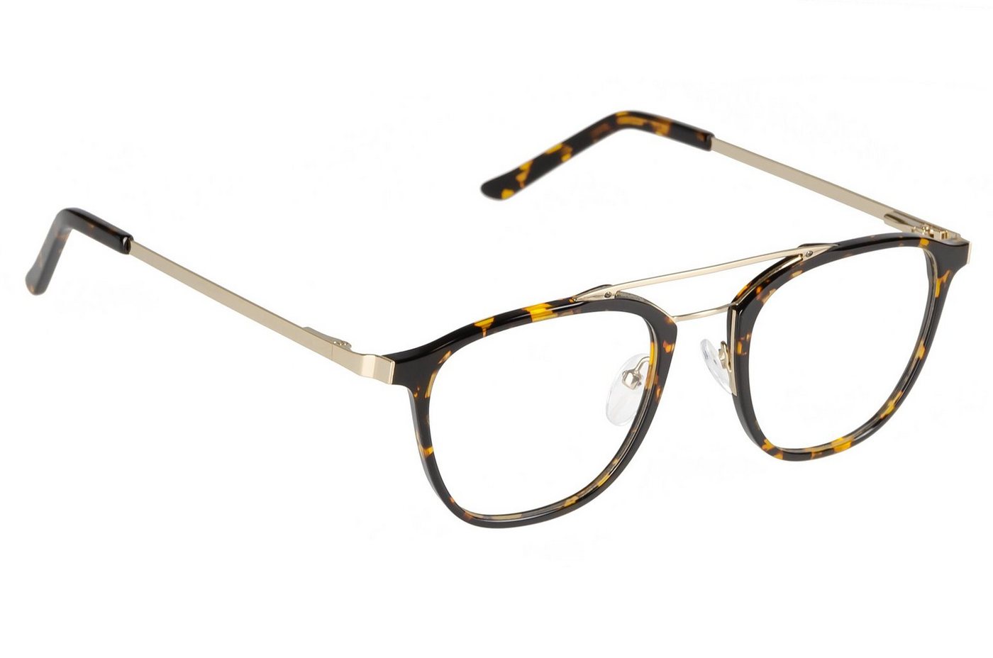 Edison & King Lesebrille Zen, Retrobrille mit Doppelsteg - Material-Mix von Edison & King