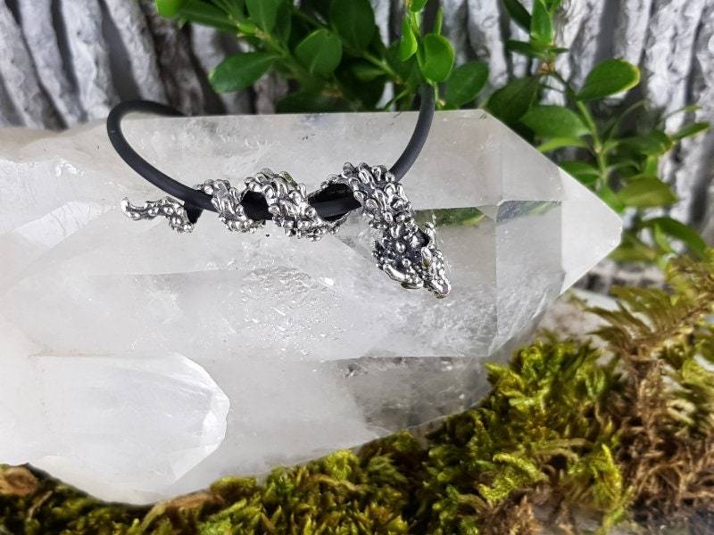 Kettenanhänger 925Er Silber Drache/Lindwurm von EdlesGeschmeideWelt