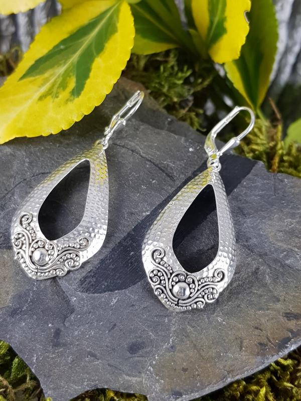 Ohrringe 925Er Silber Mit Punzierung Ohrringe 925Er Silber Mit Punzierung von EdlesGeschmeideWelt