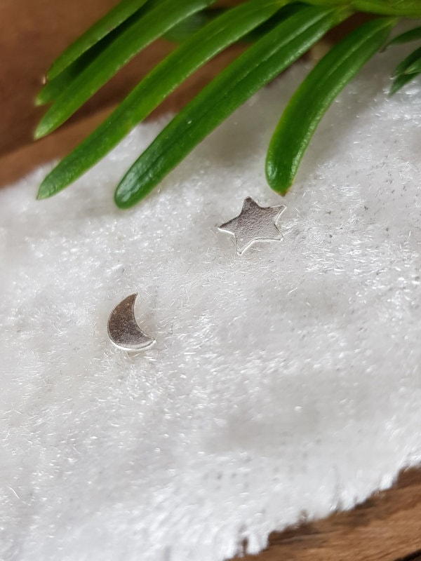 Ohrstecker 925Er Silber - Nachtschwärmer Ohrstecker 925Er Silber - Nachtschwärmer von EdlesGeschmeideWelt