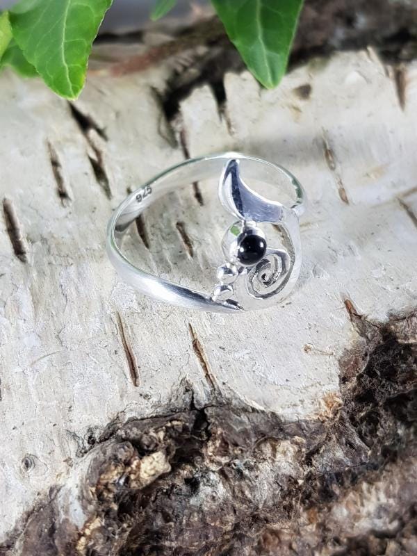 Ring 925Er Silber Mit Onyx Ring 925Er Silber Mit Onyx von EdlesGeschmeideWelt