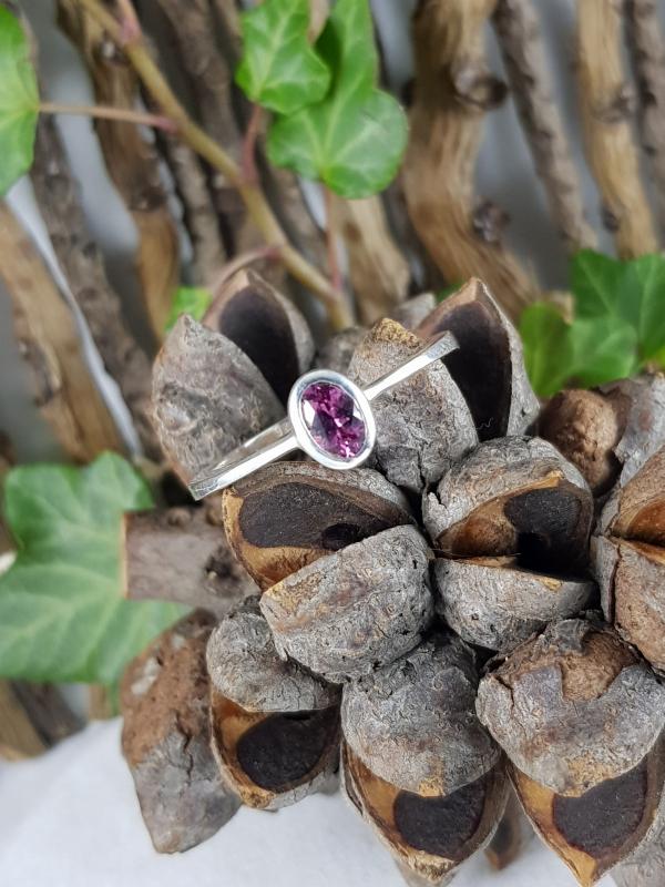 Ring 925Er Silber Mit Rodolith Ring 925Er Silber Mit Rodolith von EdlesGeschmeideWelt