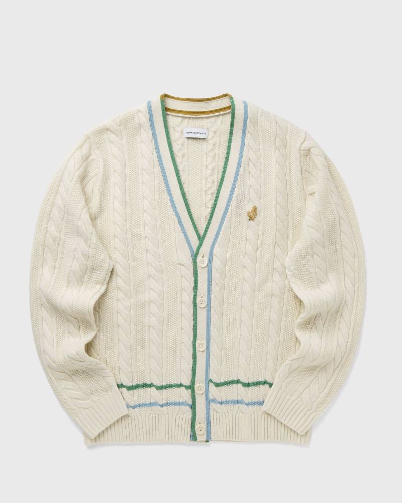 Edmmond Studios 10 YEARS CARDIGAN men Zippers & Cardigans beige in Größe:M von Edmmond Studios
