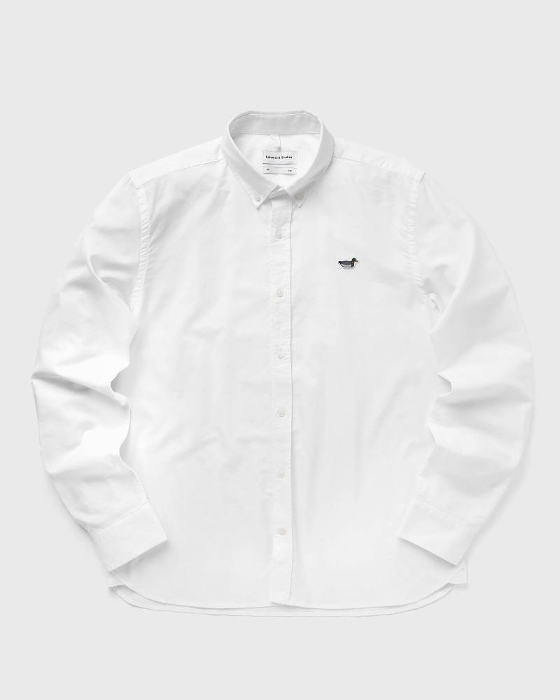 Edmmond Studios BD SHIRT DUCK EDITION OXFORD NS men Longsleeves white in Größe:XXL von Edmmond Studios