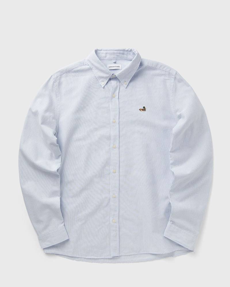 Edmmond Studios BD STRIPED SHIRT DUCK EDITION men Longsleeves blue in Größe:M von Edmmond Studios