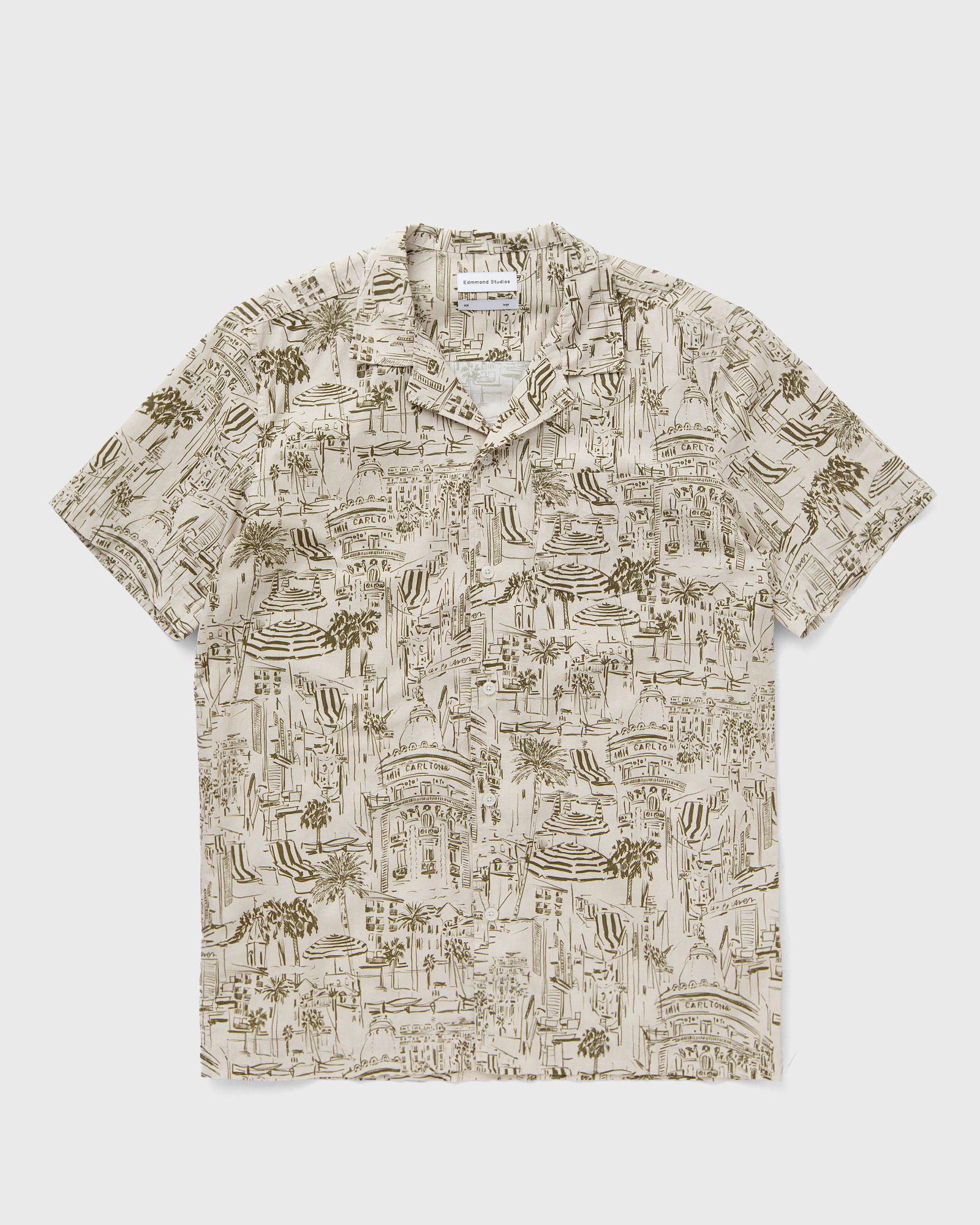Edmmond Studios CITY SHORT SLEEVE men Shortsleeves green in Größe:M Edmmond Studios CITY SHORT SLEEVE men Shortsleeves green in Größe:M von Edmmond Studios