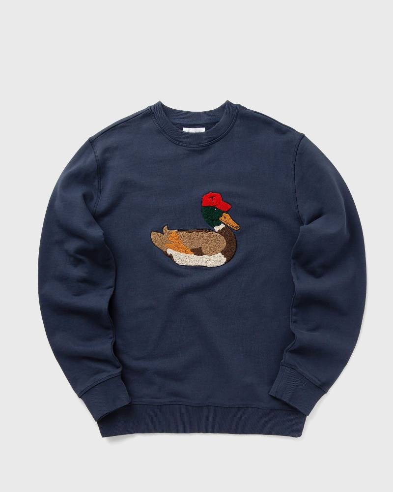 Edmmond Studios DUCK HUNT SWEATSHIRT men Sweatshirts blue in Größe:L von Edmmond Studios