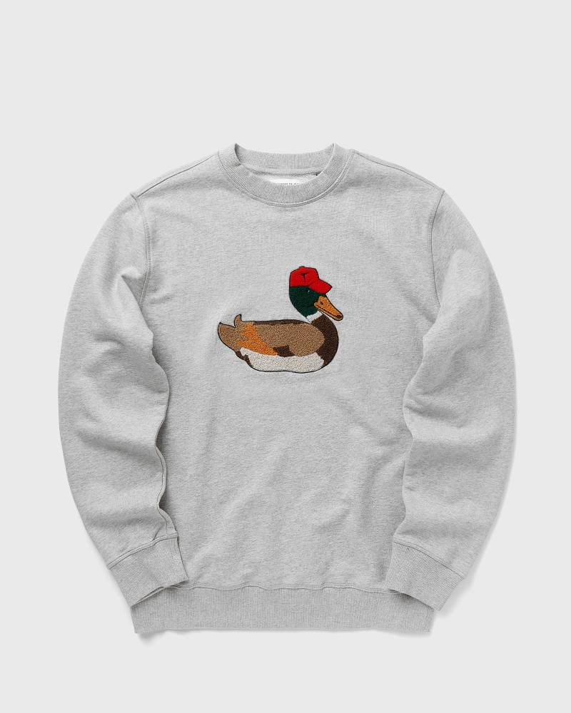 Edmmond Studios DUCK HUNT SWEATSHIRT men Sweatshirts grey in Größe:L von Edmmond Studios