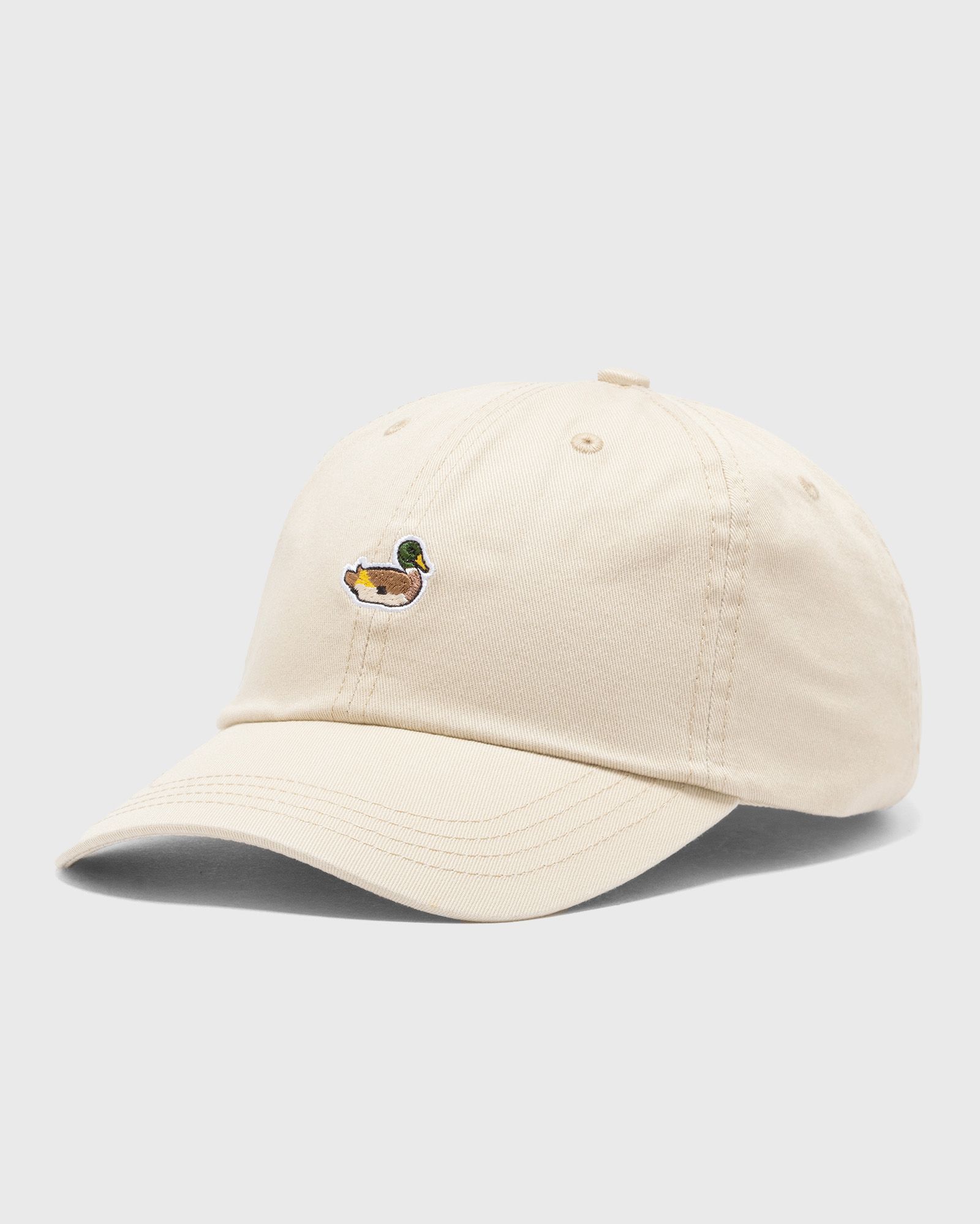 Edmmond Studios DUCK PATCH CAP men Caps beige in Größe:ONE SIZE von Edmmond Studios