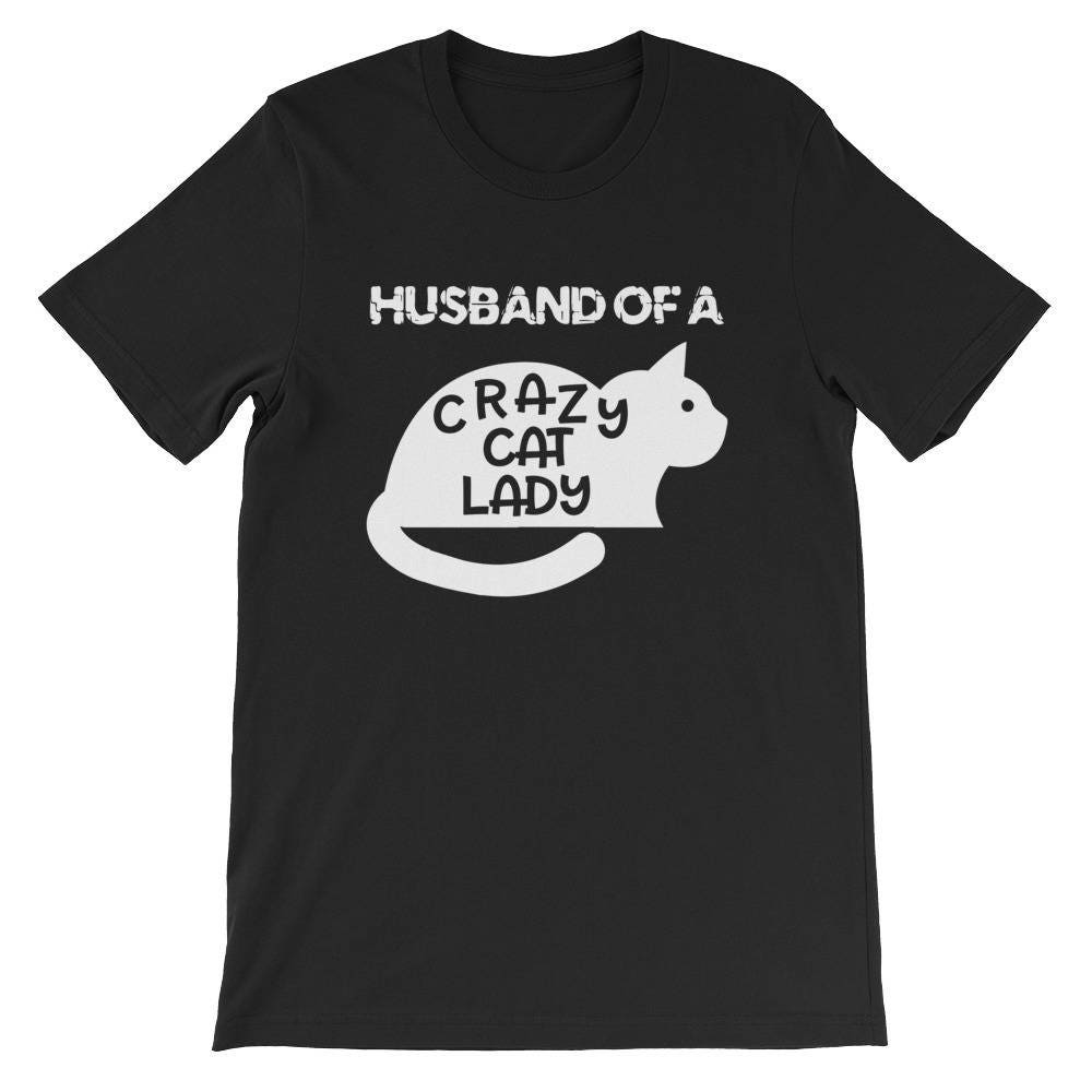Unisex Mann Ein Crazy Cat Lady-Shirt Für Männer Mit Vielen Katzen Kurzarm T-Shirt von EdoWear