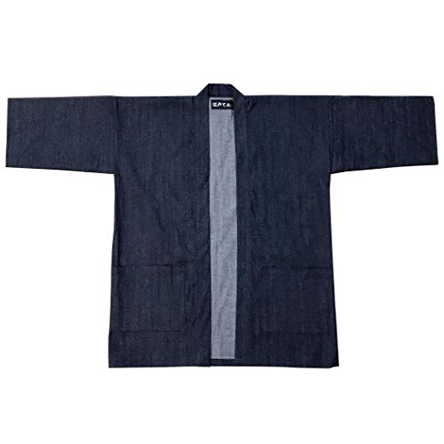 Edoten, japanische Denim-Jacke, hergestellt in Japan. - Blau - Einheitsgröße von Edoten