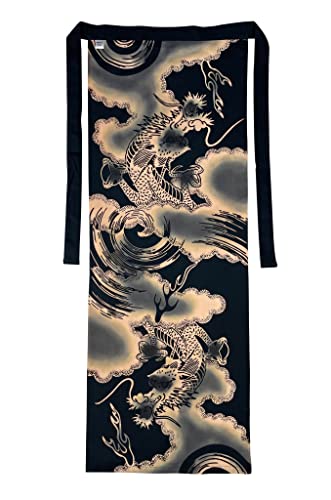 Edoten Fundoshi Made in Japan 100% Baumwolle Lendenschurz bequeme Unterwäsche Drache, Fndet966b, Einheitsgröße von Edoten