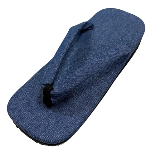 Edoten Japan Setta Zori Herren Big Size (Sohle Amezoko), All Denim3l, 3X-Large X-Wide von Edoten