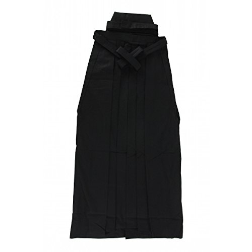Edoten Japanese Samurai Hakama Uniform skirt UNDER Black L von Edoten