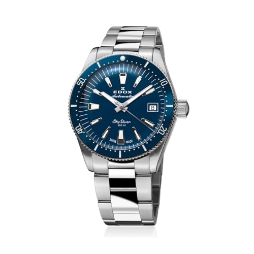 EDOX Analog 80131-3BUM-BUIN, silber, Armband EDOX Analog 80131-3BUM-BUIN, silber, Armband von EDOX